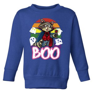 Raccoon Boo Vampire Trick Or Treat Halloween Costume Great Gift Toddler Sweatshirt