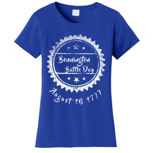 Retro Bennington Vermont Battle Day Rememberance Aug 17 1775 Gift Women's T-Shirt