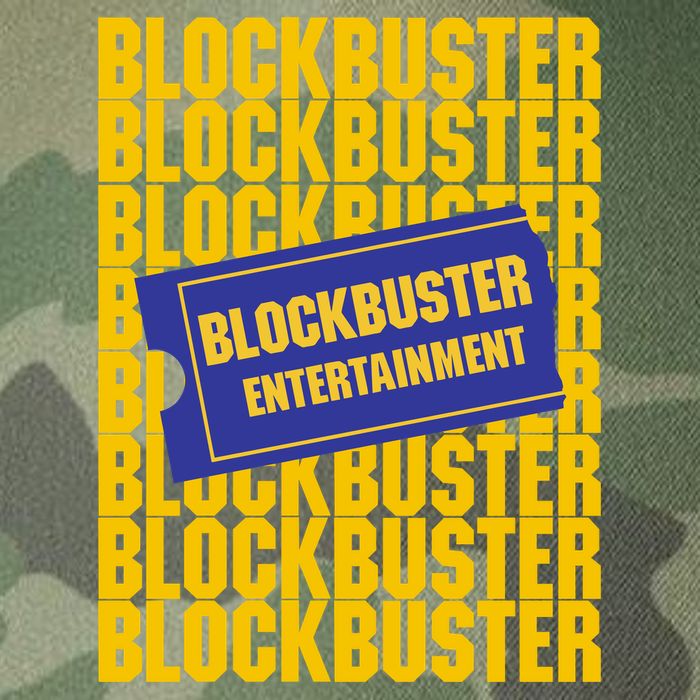 Retro Blockbuster Video Legacy Tie Dye Trucker Hat