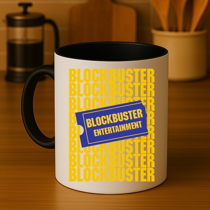 Retro Blockbuster Video Mug