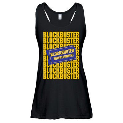 Retro Blockbuster Video Ladies Essential Flowy Tank