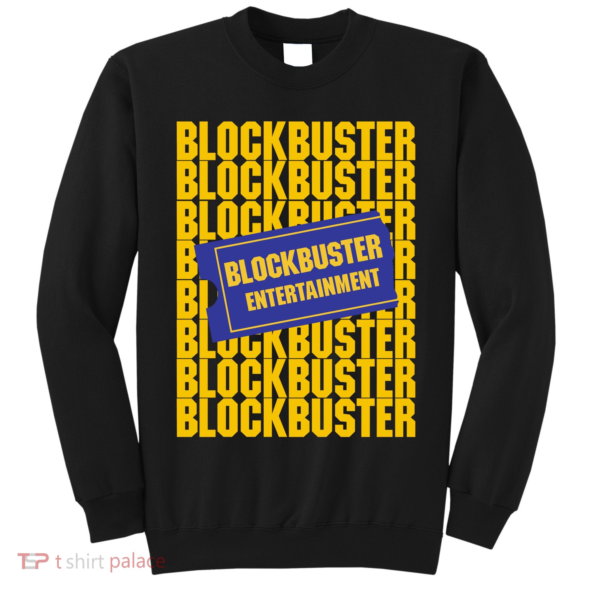 Retro Blockbuster Video Tall Sweatshirt