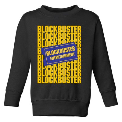 Retro Blockbuster Video Toddler Sweatshirt