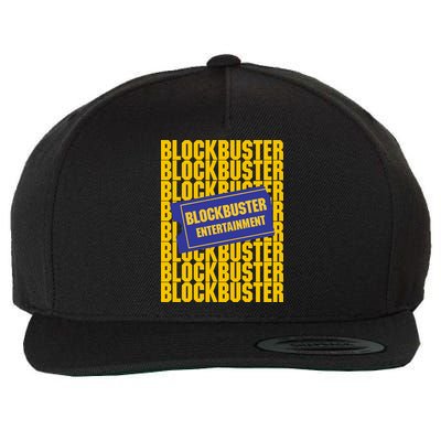 Retro Blockbuster Video Wool Snapback Cap
