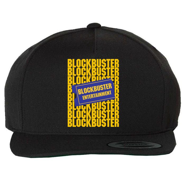 Retro Blockbuster Video Wool Snapback Cap
