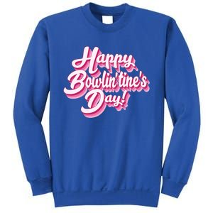 Retro Bowling Valentines Gift Sweatshirt