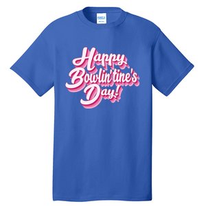 Retro Bowling Valentines Gift Tall T-Shirt