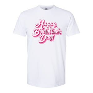 Retro Bowling Valentines Gift Softstyle CVC T-Shirt