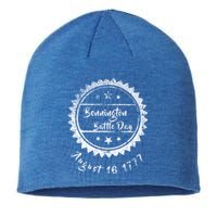 Retro Bennington Vermont Battle Day Rememberance Aug 17 1775 Gift Sustainable Beanie