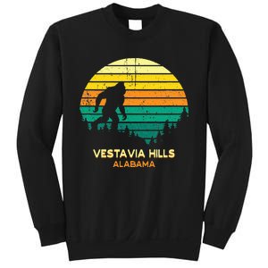 Retro Bayou Vestavia Hills Alabama Bigfoot Souvenir Sweatshirt