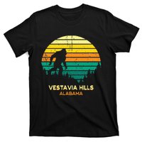 Retro Bayou Vestavia Hills Alabama Bigfoot Souvenir T-Shirt