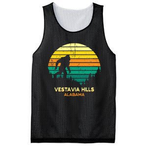 Retro Bayou Vestavia Hills Alabama Bigfoot Souvenir Mesh Reversible Basketball Jersey Tank