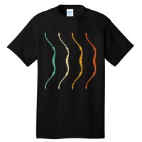 Recurve Bow Vintage Hunting Retro Archery Tall T-Shirt