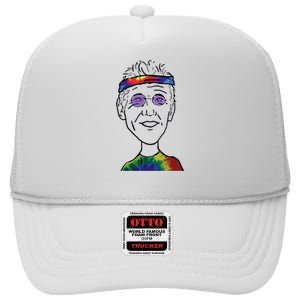 Rip Bill Walton For Bill Walton Fan Basketball Fan Walton Tribute High Crown Mesh Back Trucker Hat