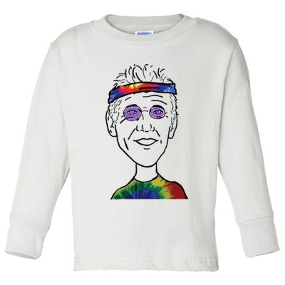 Rip Bill Walton For Bill Walton Fan Basketball Fan Walton Tribute Toddler Long Sleeve Shirt