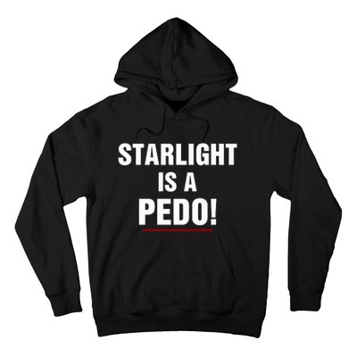 Rob Benedict Wearing Starlight Is A Pedo Hoodie