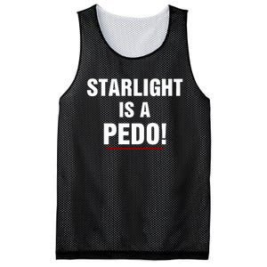 Rob Benedict Wearing Starlight Is A Pedo Mesh Reversible Basketball Jersey Tank