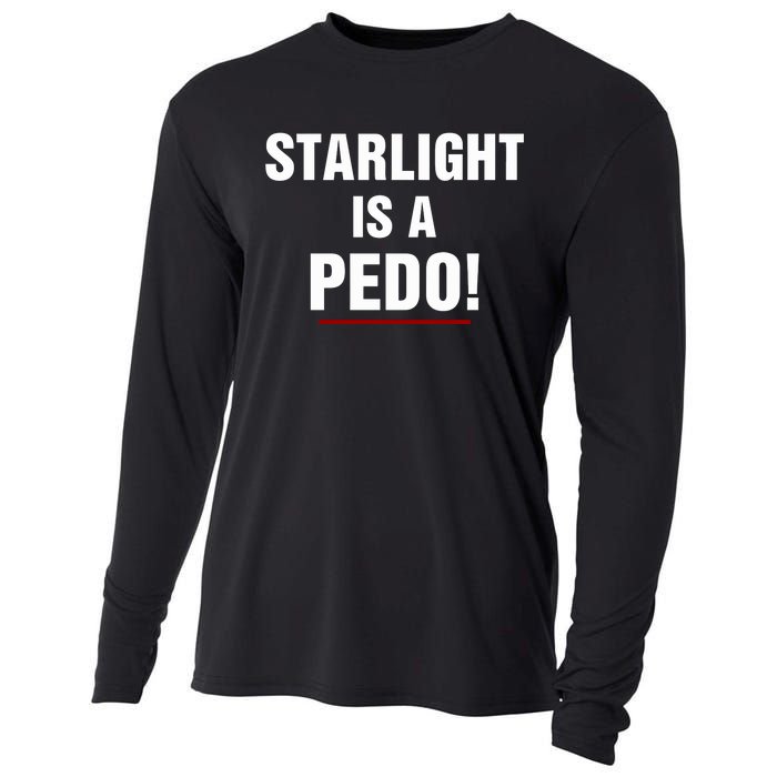 Rob Benedict Wearing Starlight Is A Pedo Cooling Performance Long Sleeve Crew