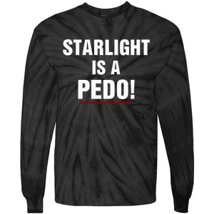 Rob Benedict Wearing Starlight Is A Pedo Tie-Dye Long Sleeve Shirt