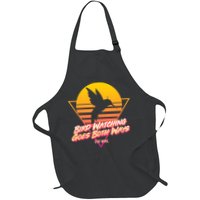 Retro Bird Watching Goes Both Ways Apron