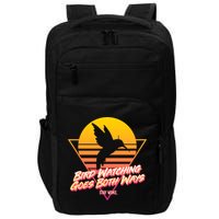 Retro Bird Watching Goes Both Ways Impact Tech Backpack