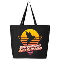 Retro Bird Watching Goes Both Ways 25L Jumbo Tote