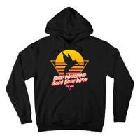 Retro Bird Watching Goes Both Ways Tall Hoodie