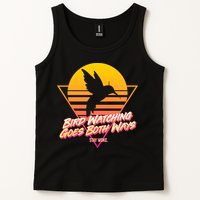 Retro Bird Watching Goes Both Ways Tank Top