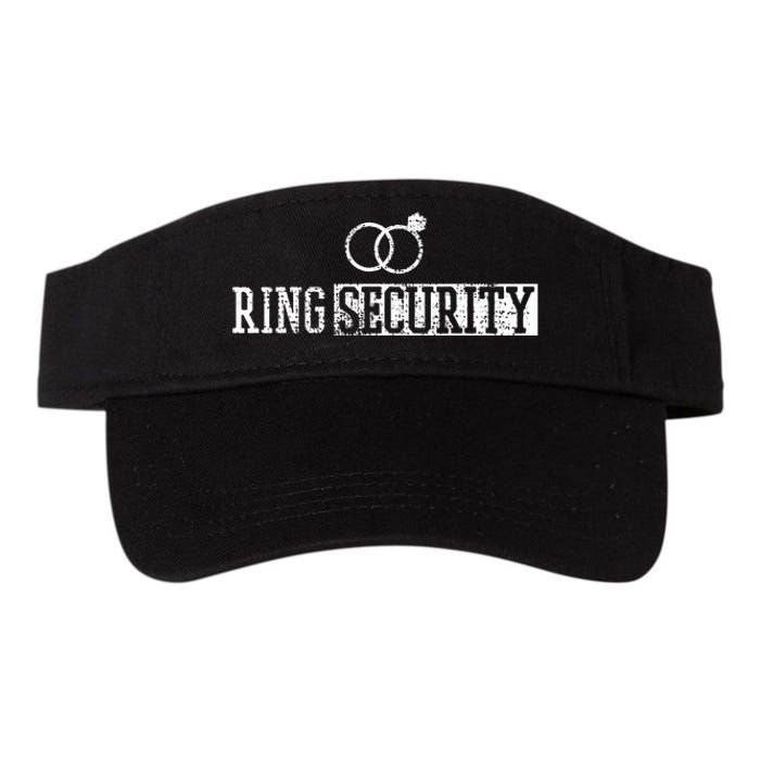 Ring Bearer Wedding Party Cute Valucap Bio-Washed Visor