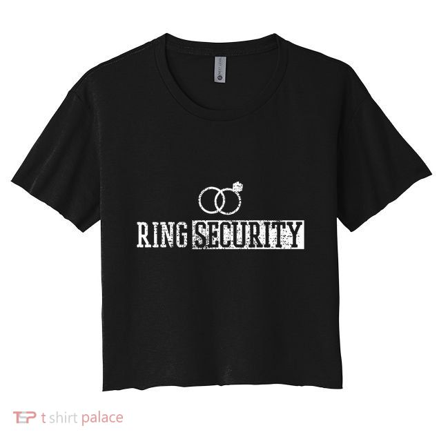 Ring Bearer Wedding Party Cute Crop Top