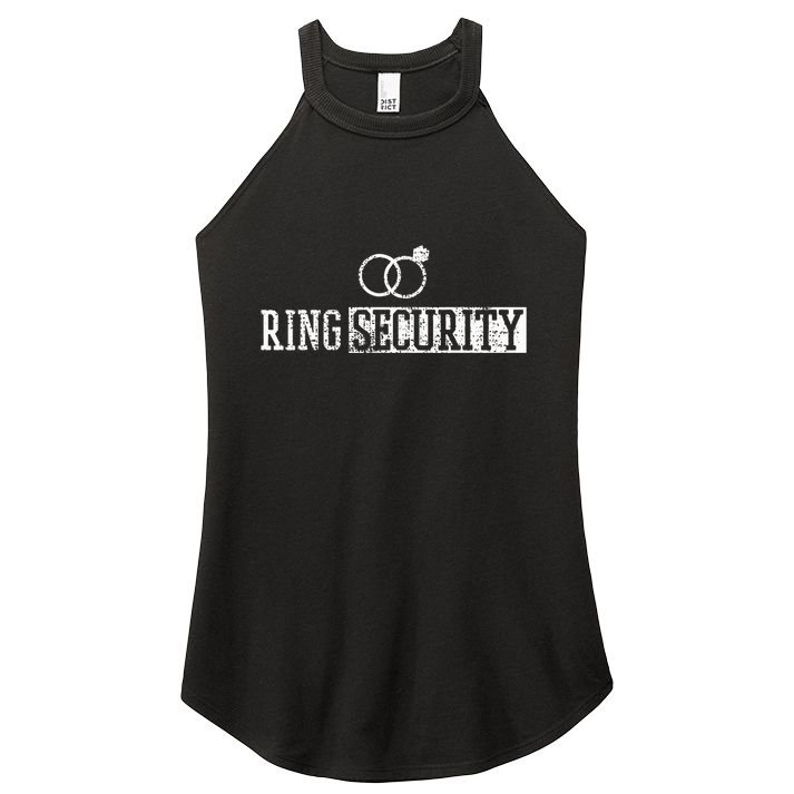 Ring Bearer Wedding Party Cute Women's Perfect Tri Rocker Tank