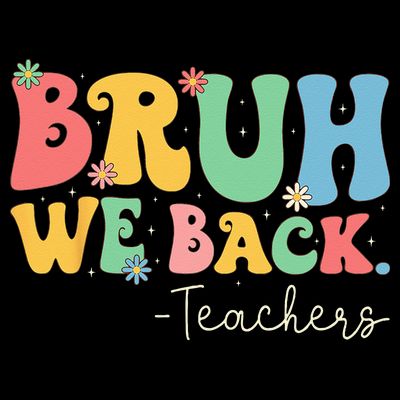 Retro Bruh We Back Teachers First Day Of School Gifts Women T-Shirt
