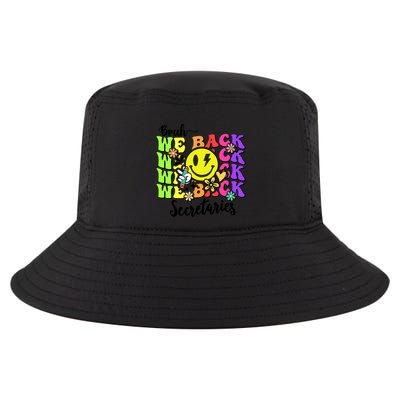 Retro Bruh We Back Secretary School Secretary Back To School Cool Comfort Performance Bucket Hat
