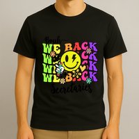 Retro Bruh We Back Secretary School Secretary Back To School T-Shirt