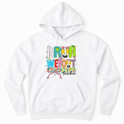Retro Bruh We Out Teachers Happy Last Day Of School Funny Hoodie