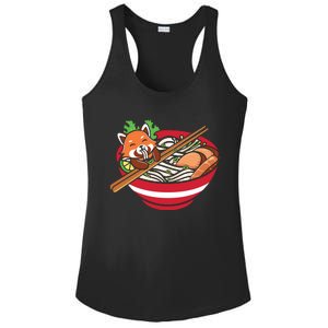 Red Bowl With Pho Noodles Graphic Plus Size Premium Shirts For Male Female Unise Ladies PosiCharge Competitor Racerback Tank