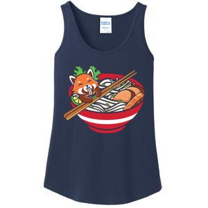 Red Bowl With Pho Noodles Graphic Plus Size Premium Shirts For Male Female Unise Ladies Essential Tank