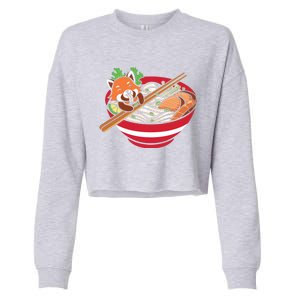 Red Bowl With Pho Noodles Graphic Plus Size Premium Shirts For Male Female Unise Cropped Pullover Crew