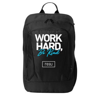 Real Broker Work Hard Be Kind Core Value City Backpack