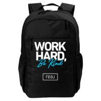 Real Broker Work Hard Be Kind Core Value Backpack