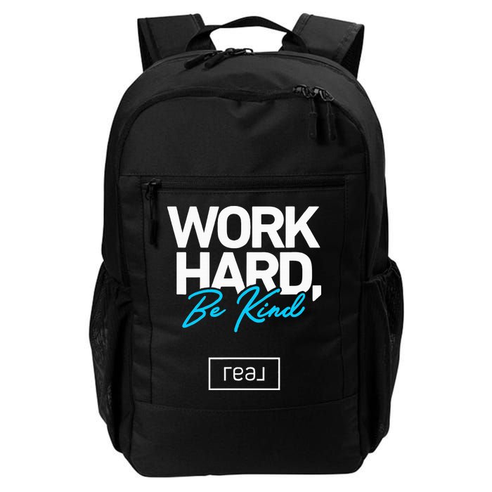 Real Broker Work Hard Be Kind Core Value Backpack