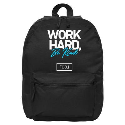 Real Broker Work Hard Be Kind Core Value 16 in Basic Backpack