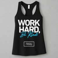 Real Broker Work Hard Be Kind Core Value Womens Tank Top