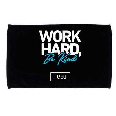 Real Broker Work Hard Be Kind Core Value Microfiber Hand Towel