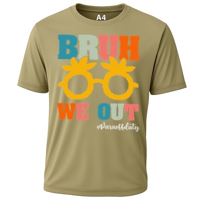 Retro Bruh We Out Para Off Duty Last Day Of School Performance Shirt