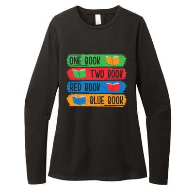 Reading Book Worm Bibliophiles Nerds Librarians Womens CVC Long Sleeve Shirt