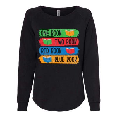 Reading Book Worm Bibliophiles Nerds Librarians Womens California Wash Sweatshirt