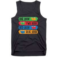 Reading Book Worm Bibliophiles Nerds Librarians Tank Top