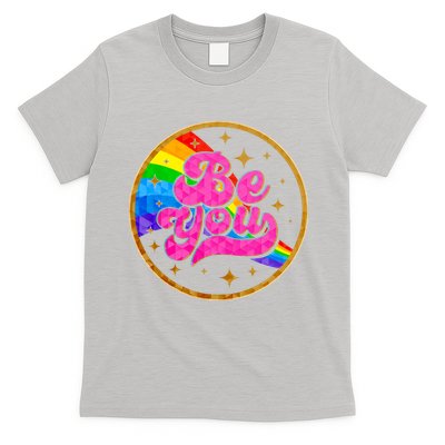 Retro Be You Rainbow Emblem T-Shirt