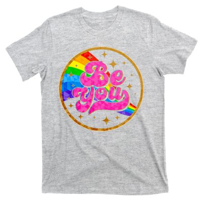 Retro Be You Rainbow Emblem T-Shirt